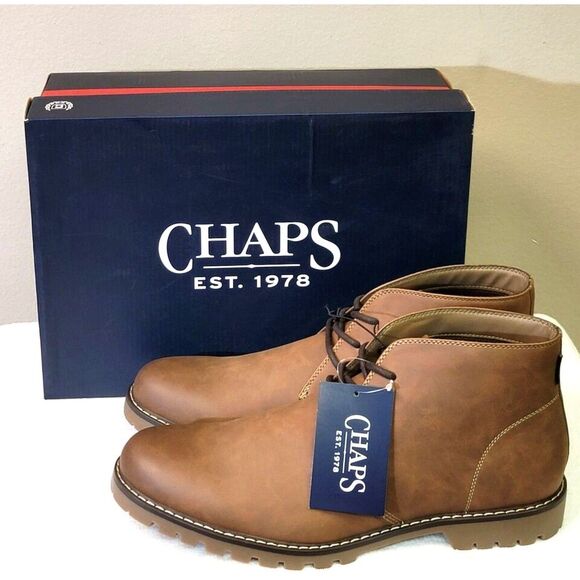 Size: 12 . Chukka Boots w/ Memory Foam . Chaps  New in Box main image 5